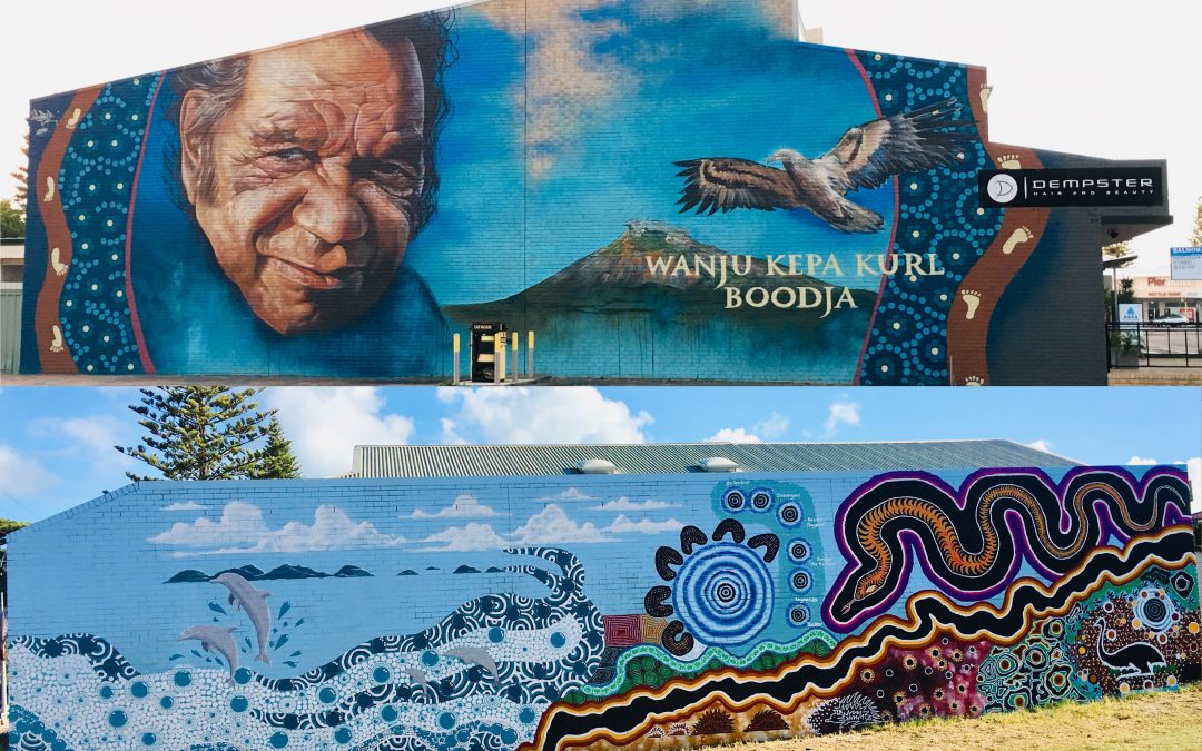 Wanju Nyungar Boodja (Welcome to Country) Mural Project 2019