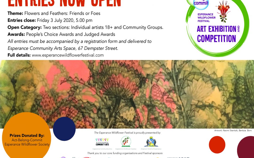 2020 Act-Belong-Commit Esperance Wildflower Festival Art Competition & Exhibition